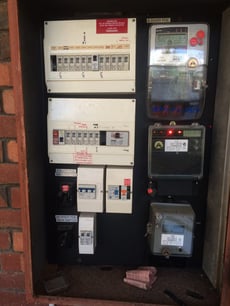 Old Electrical Switch Board